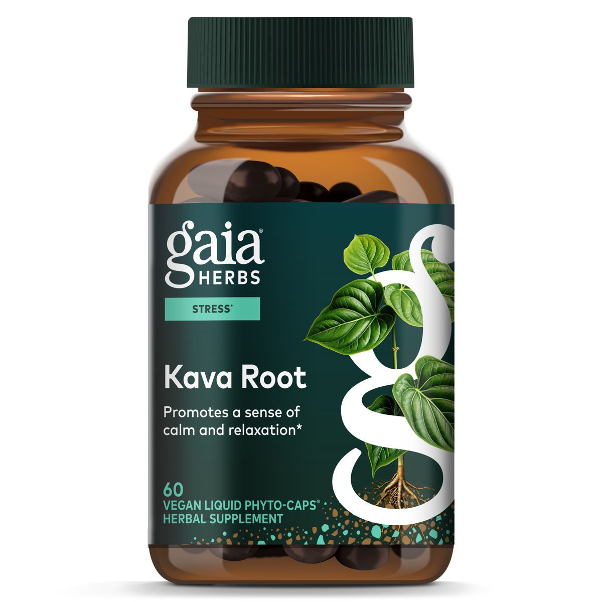 Kava Root Capsules for Calm & Relaxation*