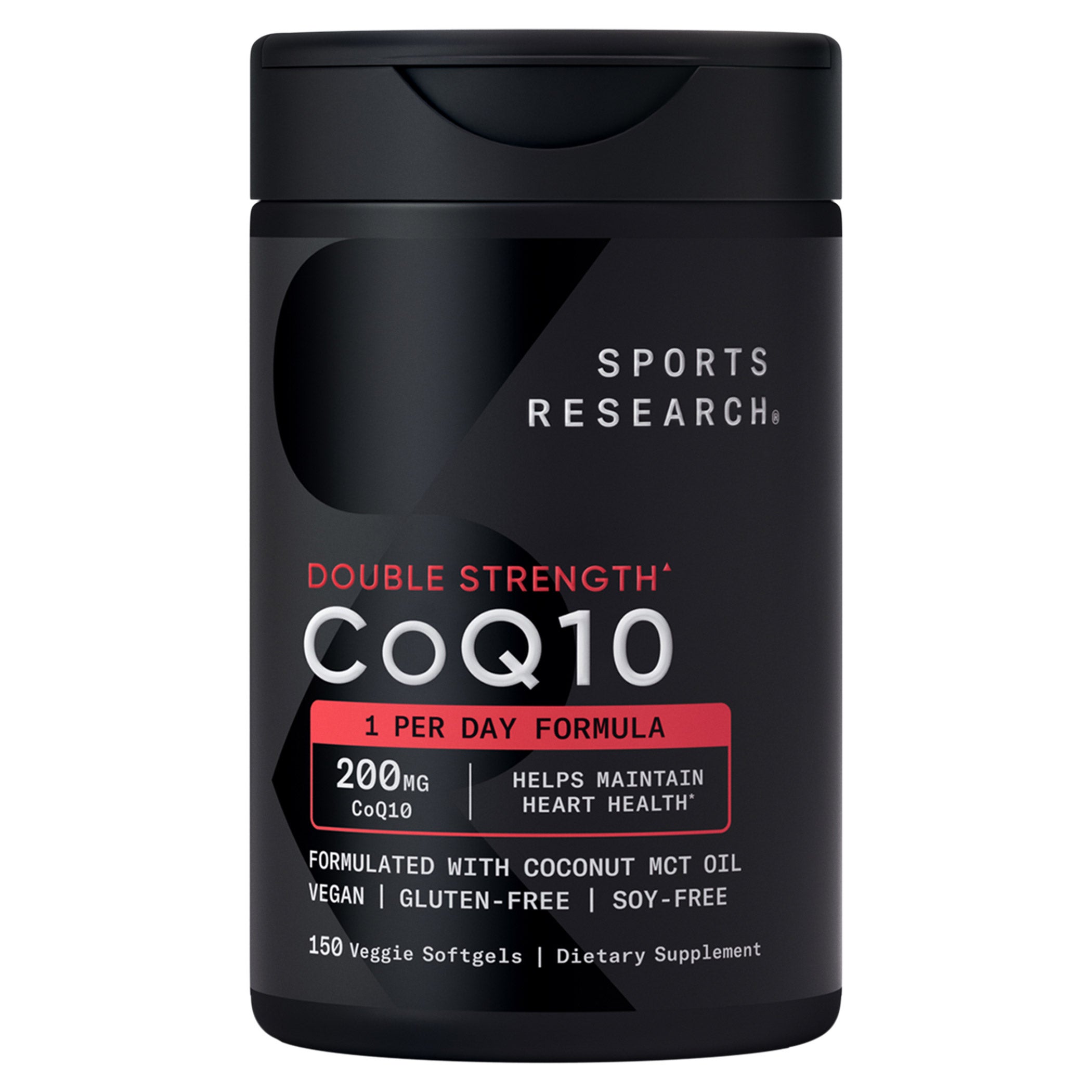 Sports Research CoQ10 200 mg – TrustScore® 8.5/10 | SuppCo