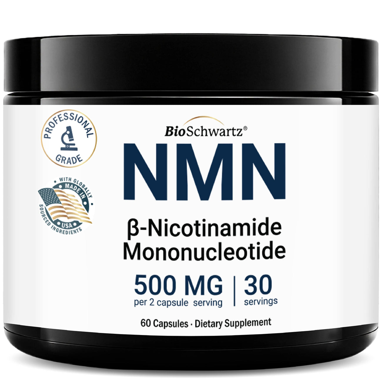 BioSchwartz NMN 500 mg – TrustScore® 6.1/10 | SuppCo