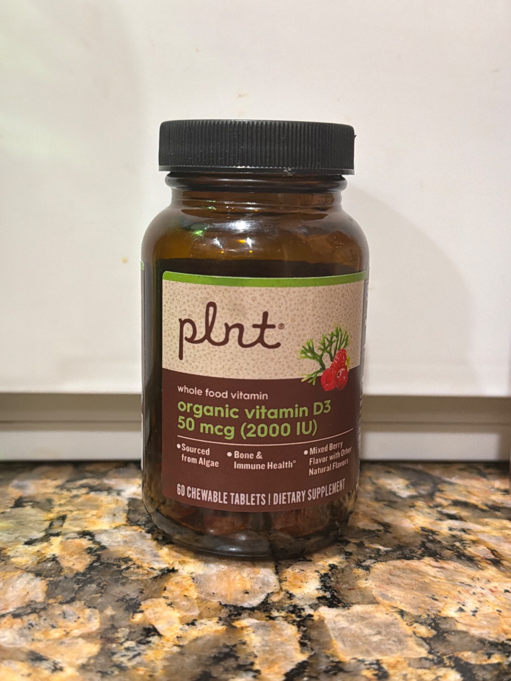 organic vitamin D3 50 mcg (2000 IU)