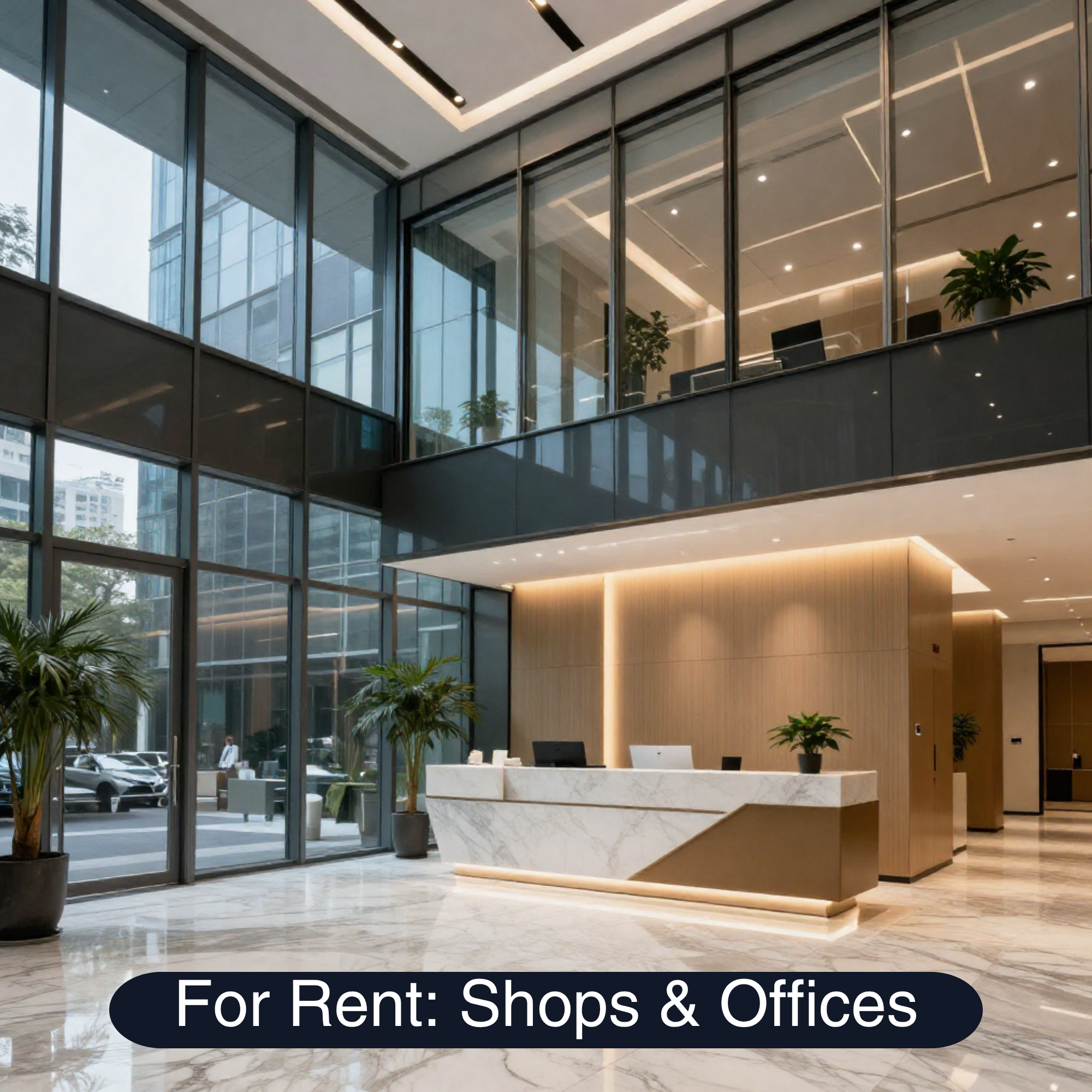 For Rent Shops and Offices