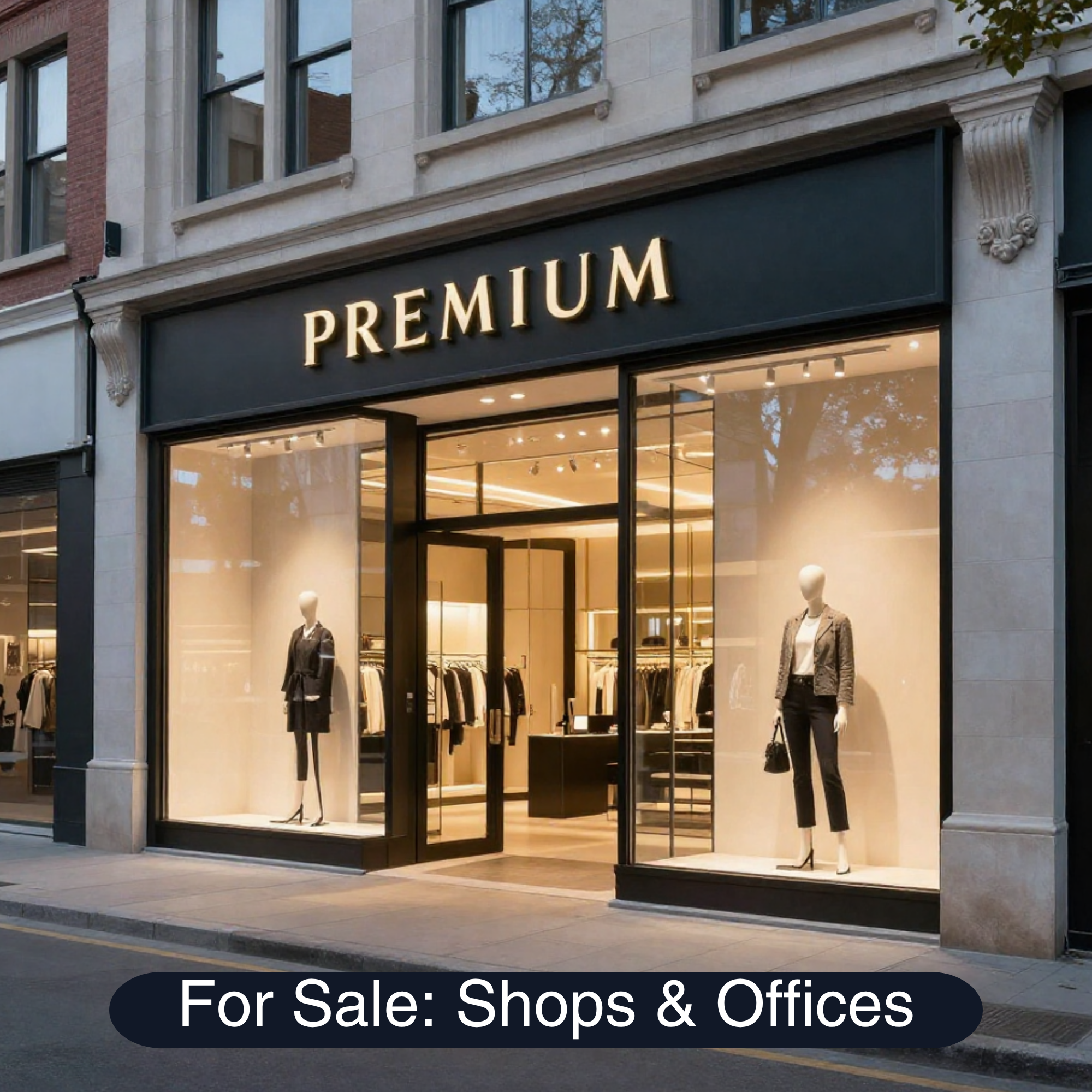For Sale Shops and Offices