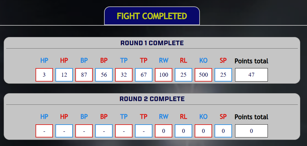 Completed Fight Details Guide