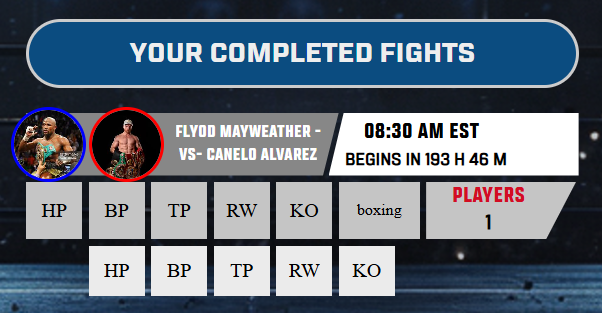 Completed Fights Section Guide