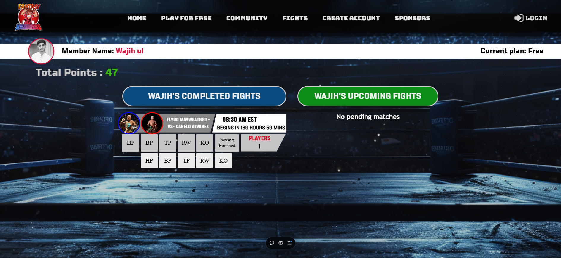Public Player Profile Page Guide