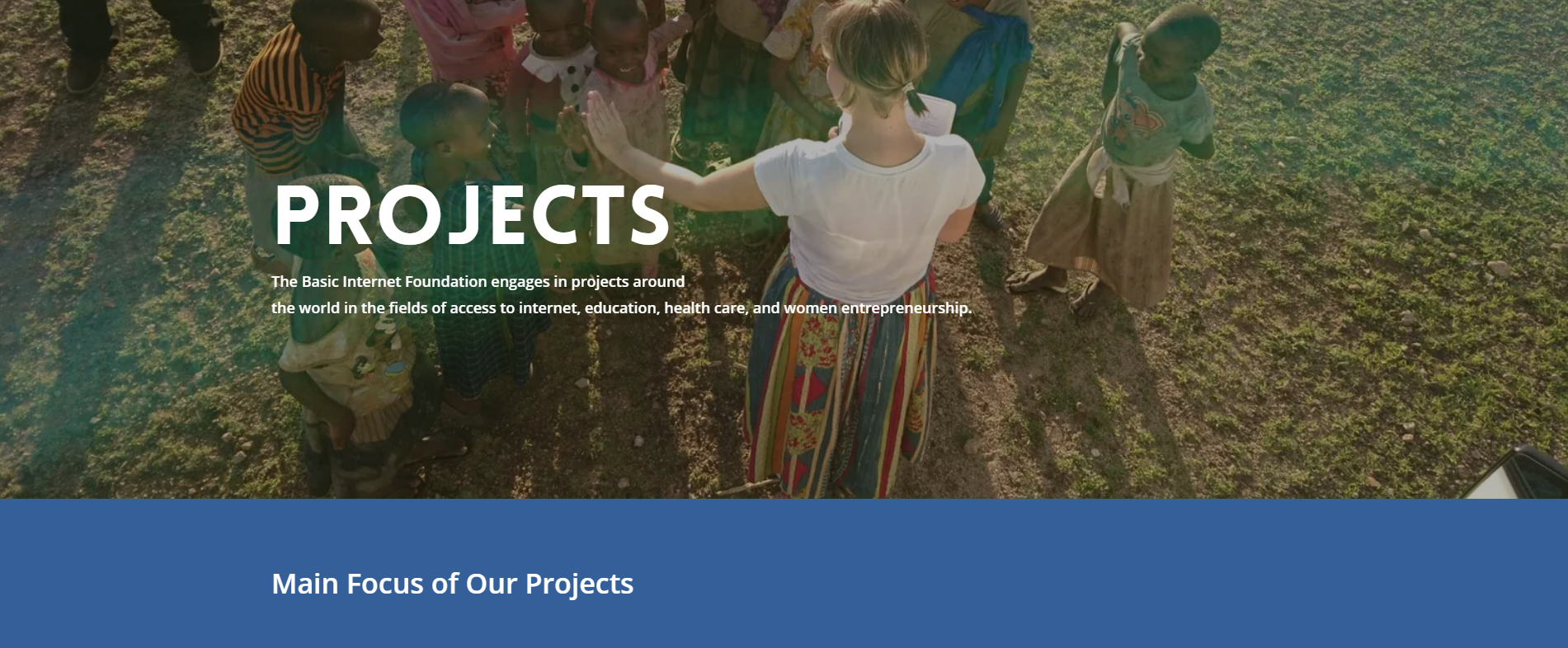 Basic Internet Foundation' header image