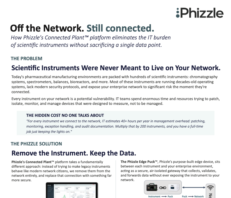 Off the Network, Still Connected Brochure