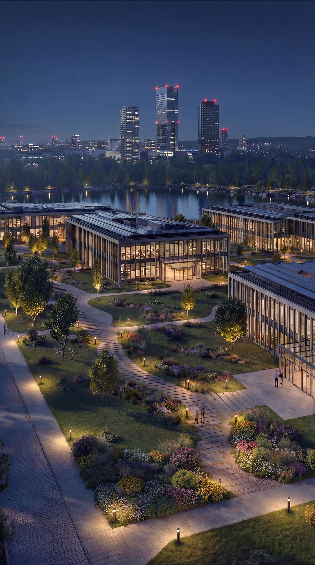 Corporate Landscape - Nighttime