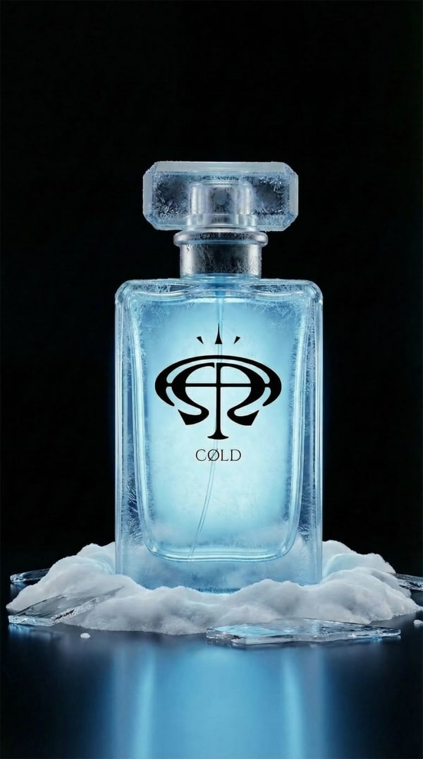 Cold perfume bottle