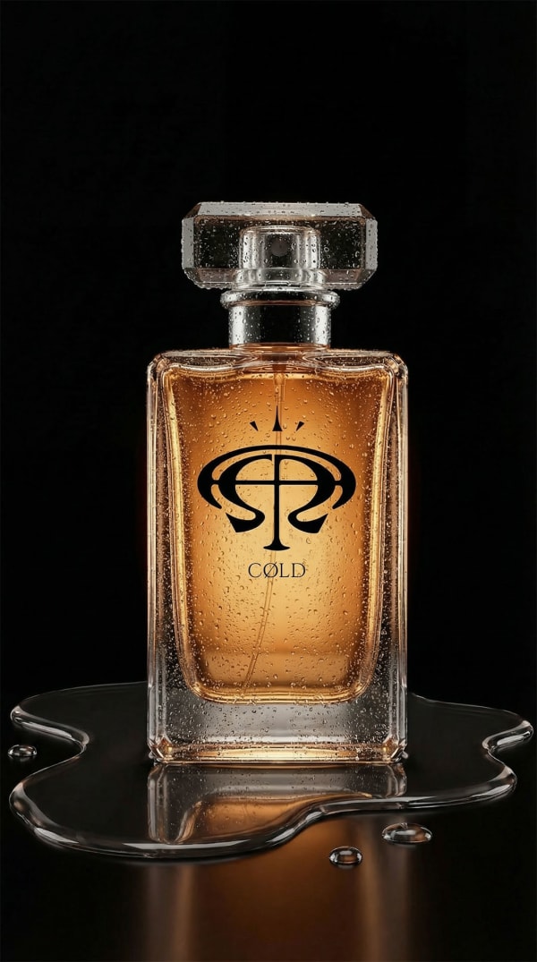 Warm perfume bottle
