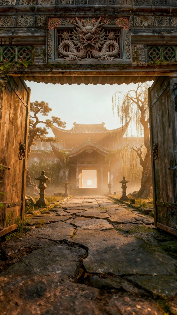 Final temple entrance