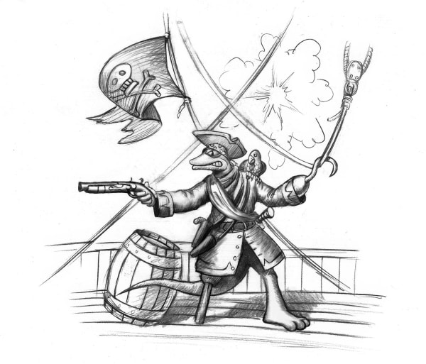Gex Pirate Concept