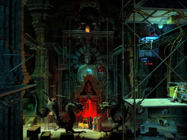 Tomb Raider Legend Lighting Design