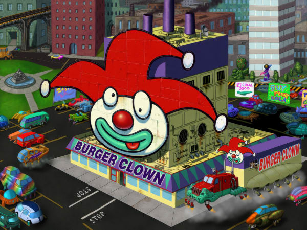 Burger Clown — original concept