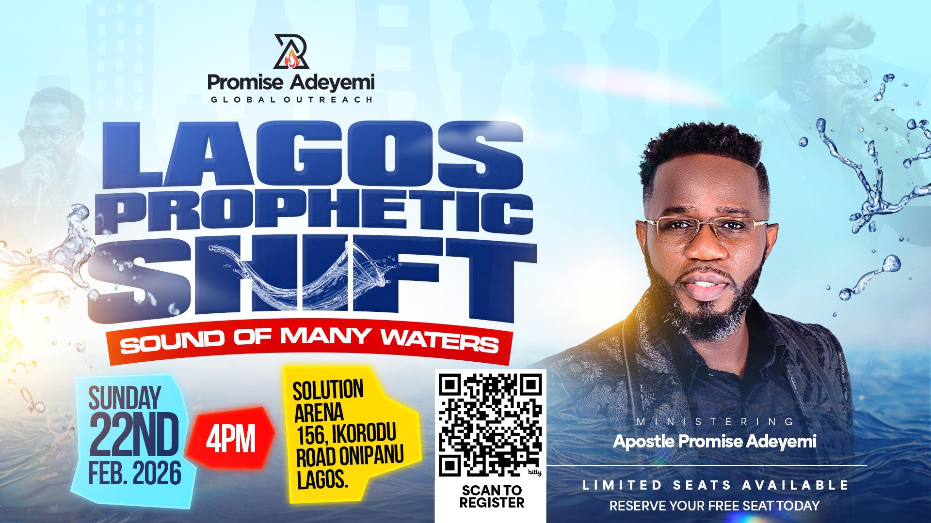 You are Specially Invited to the Lagos Prophetic Shift! 2026