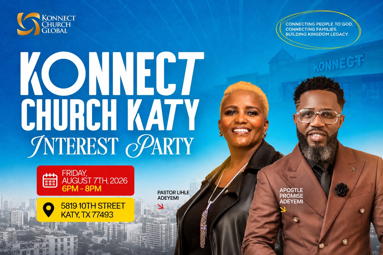 Join Us for the Konnect Church Katy Interest Party