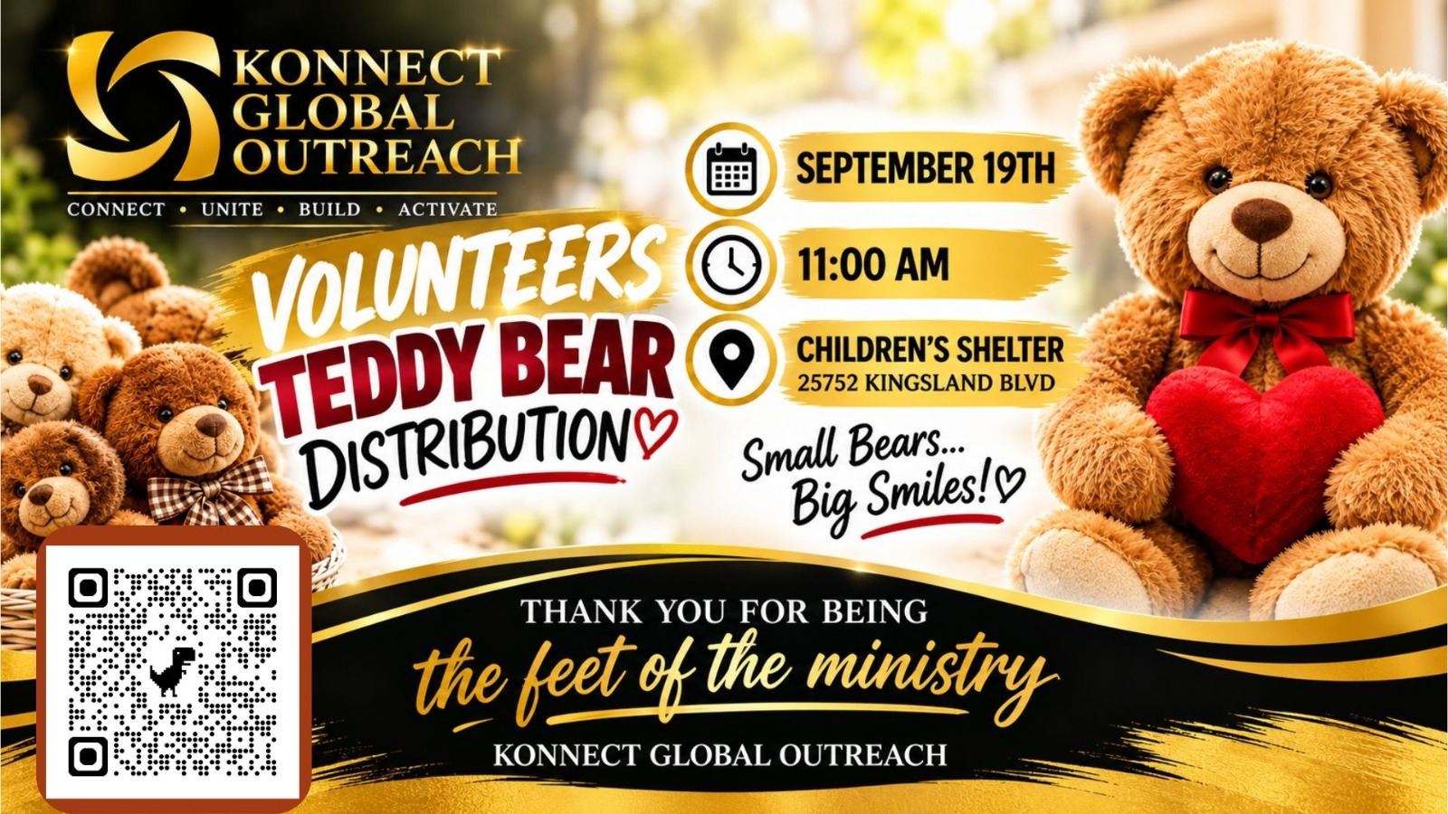 Small Bears, Big Smiles Join Our Outreach Team