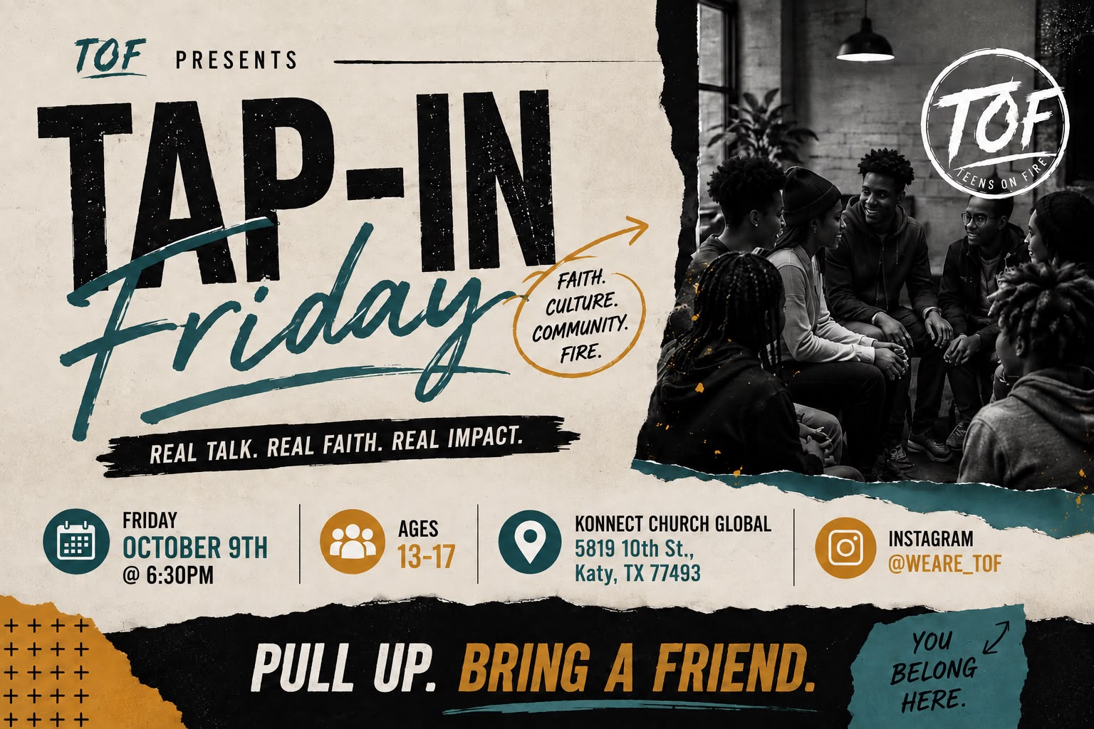 Tap In Friday Faith, Friends and Real Conversations