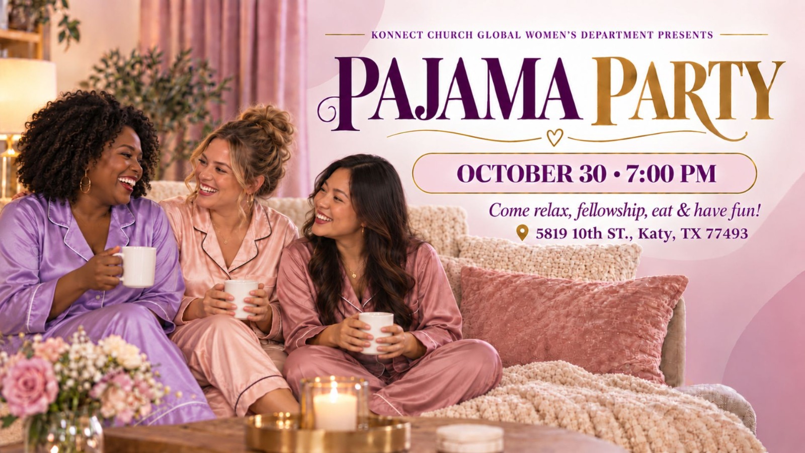 Konnect Women’s Pajama Party: A Night to Relax and Connect