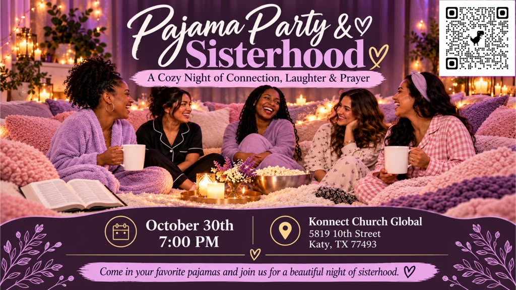 KONNECT Women’s Pajama Party A Night of Fun and Fellowship