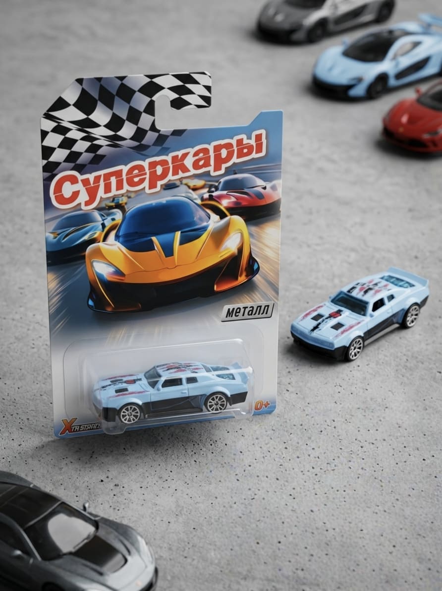 Mini Metal Racing Supercar Collectible Toy
