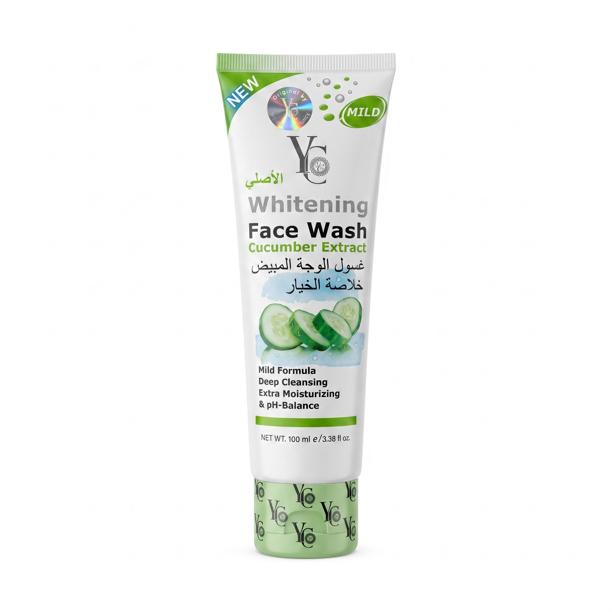 YC Whitening Face Wash Cucumber Extract 100ml