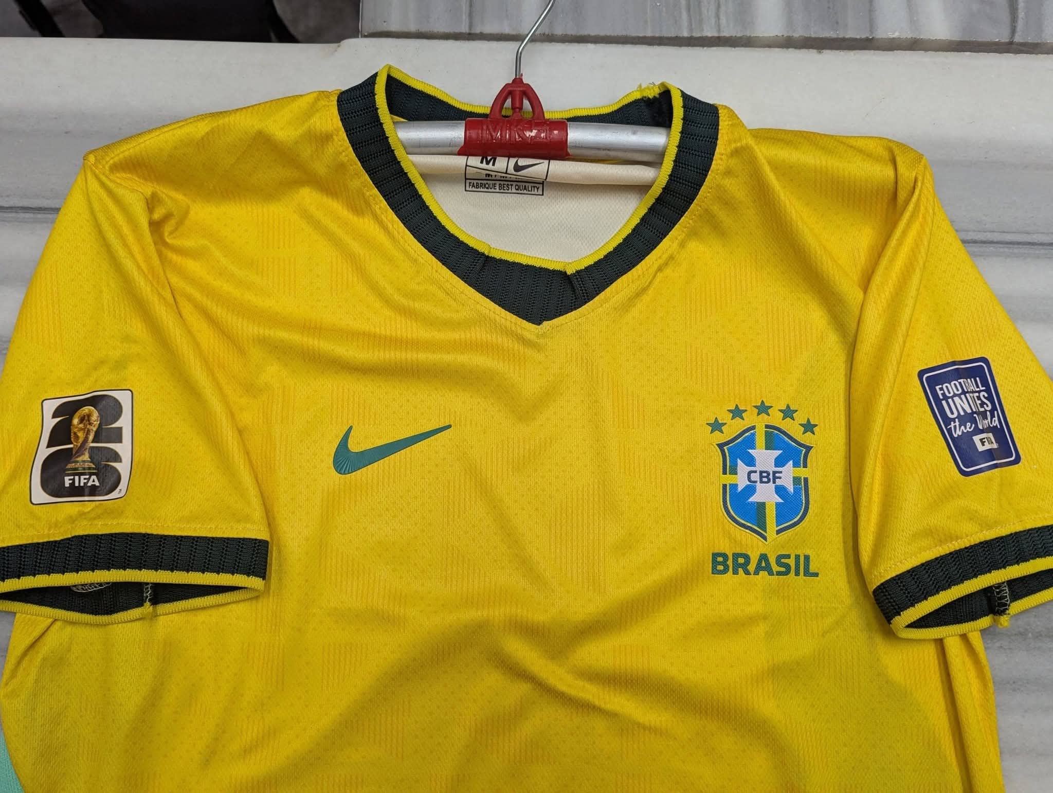 Brazil Home Football Jersey 2025/26 – Yellow Edition - 2
