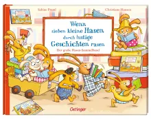 Wenn sieben kleine Hasen durch lustige Geschichten rasen, 9783751202862