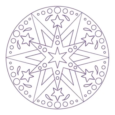 Maluna Mondschein Mandala 5
