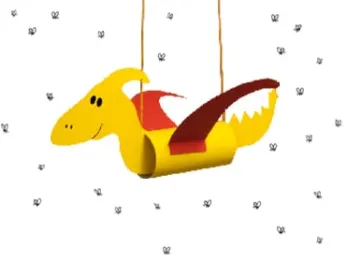 Flugdino zum Selberbasteln