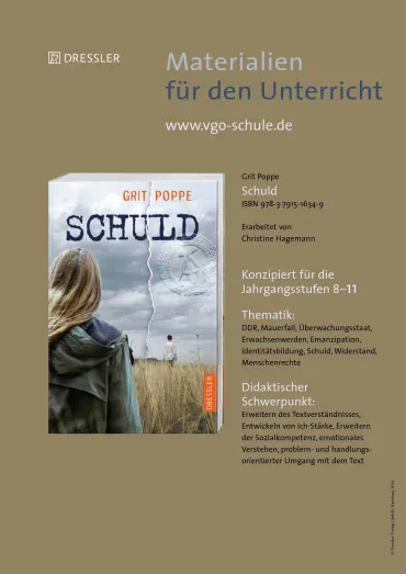 Schuld. Unterrichtsmaterial, 9783751300223