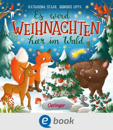 Es wird Weihnachten hier im Wald, 9783960526278