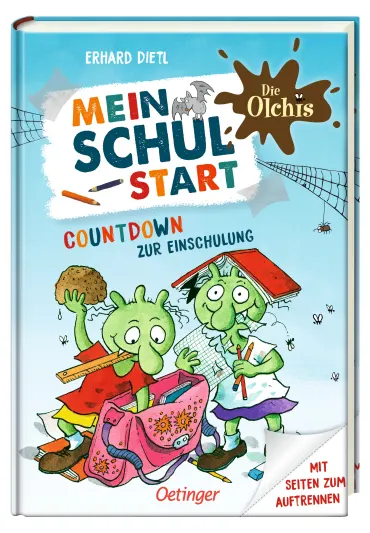 Mein Schulstart. Countdown zur Einschulung mit den Olchis, 9783751209915