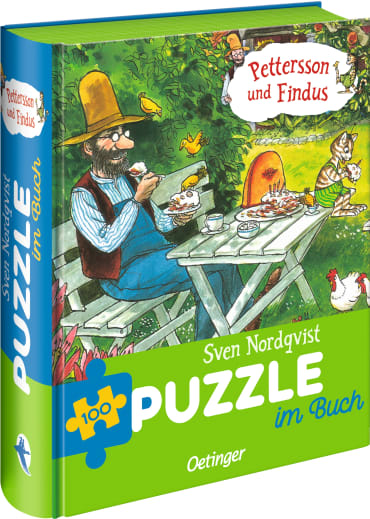 Pettersson und Findus. Puzzle im Buch. 100 Teile, 4260512186623