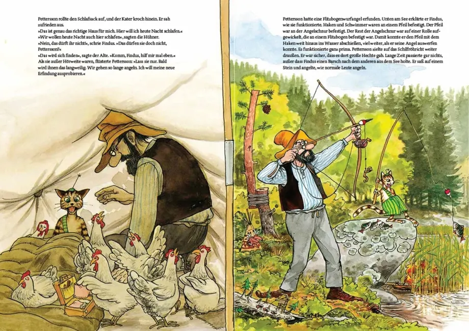Pettersson und Findus. Pettersson zeltet, 9783789169076