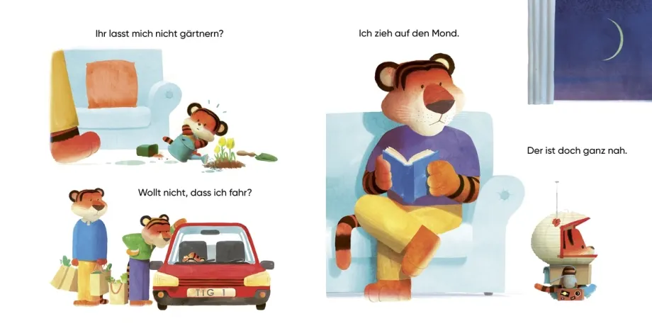 Kleiner Tiger, große Gefühle. Warum denn nicht?, 9783751207867