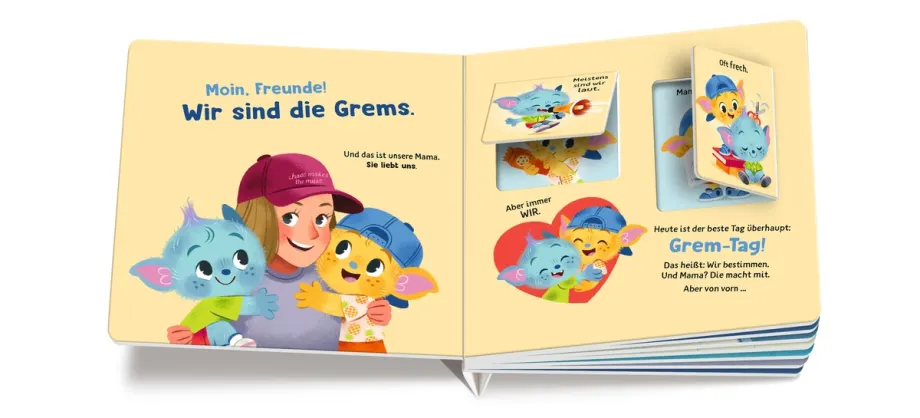 Ein Tag mit den Grems, 9783751208765