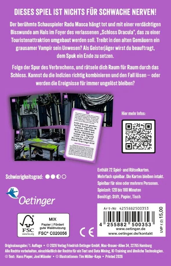 Crime Places. Schloss Dracula, 4255882500353