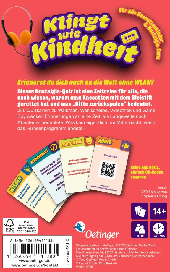 Klingt wie Kindheit. Früher war mehr Bandsalat, 4260694141380