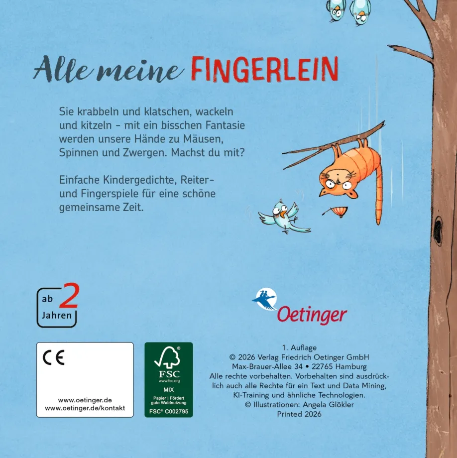 Mein Fingerspiele-Buch, 9783751208413