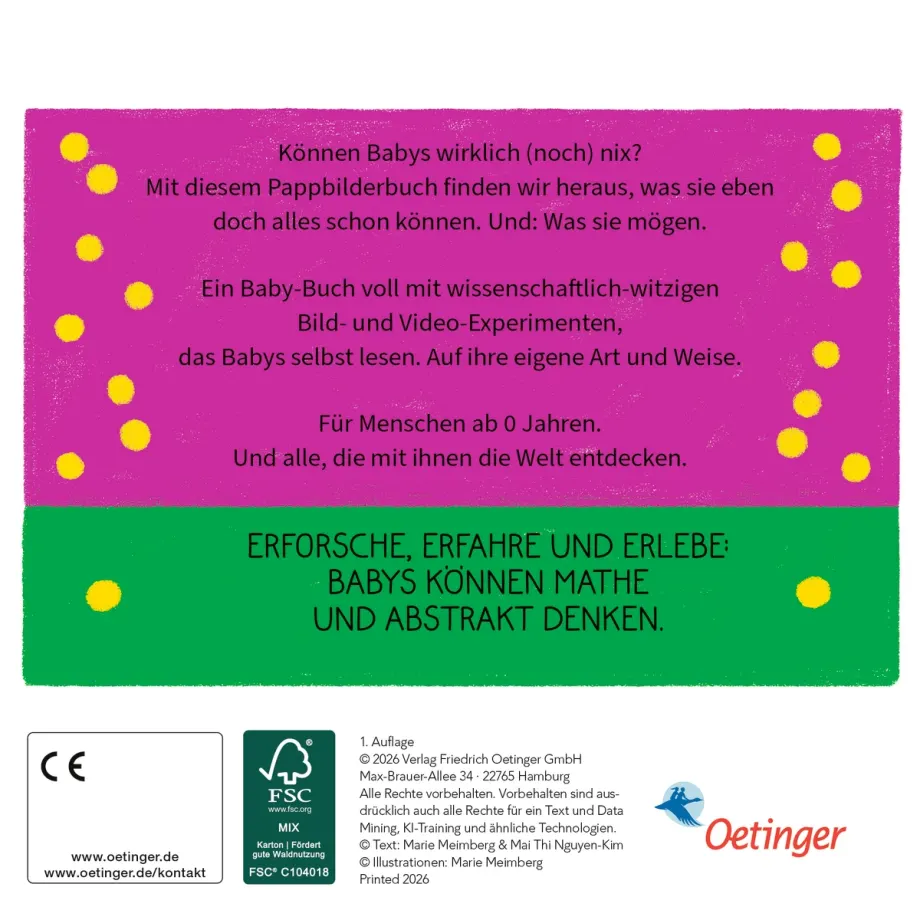BiBiBiber hat da mal 'ne Frage. Warum können Babys nix? Zahlen & Mengen, 9783751206099
