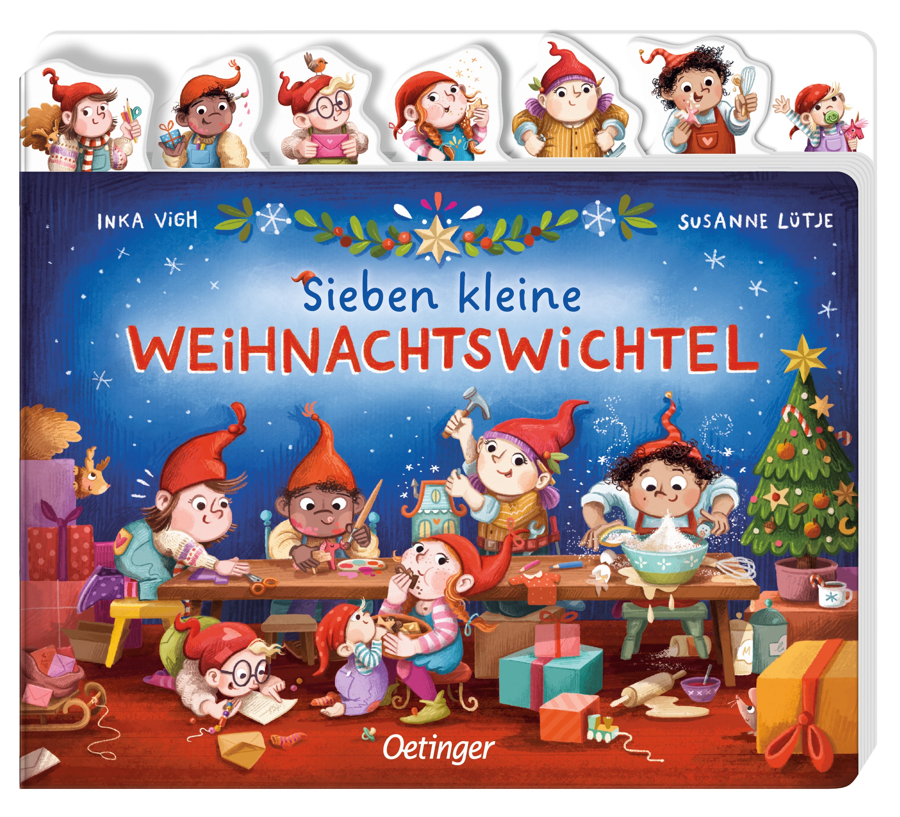 Sieben kleine Weihnachtswichtel  Verlagsgruppe Oetinger