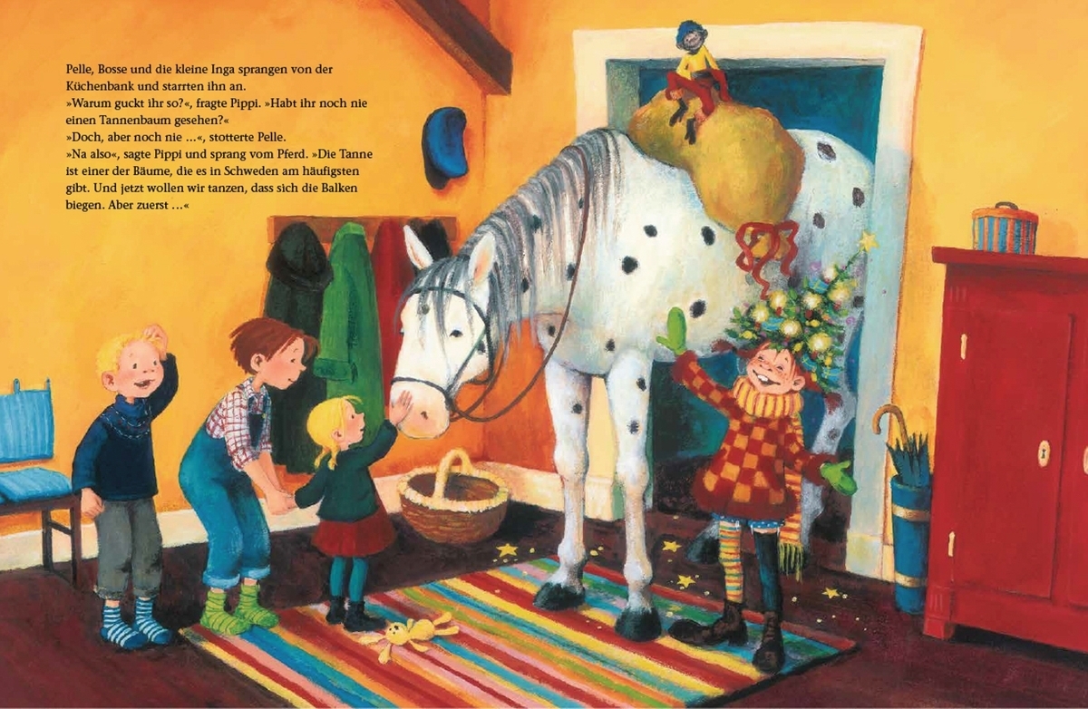 Pippi Langstrumpf feiert Weihnachten Verlagsgruppe Oetinger