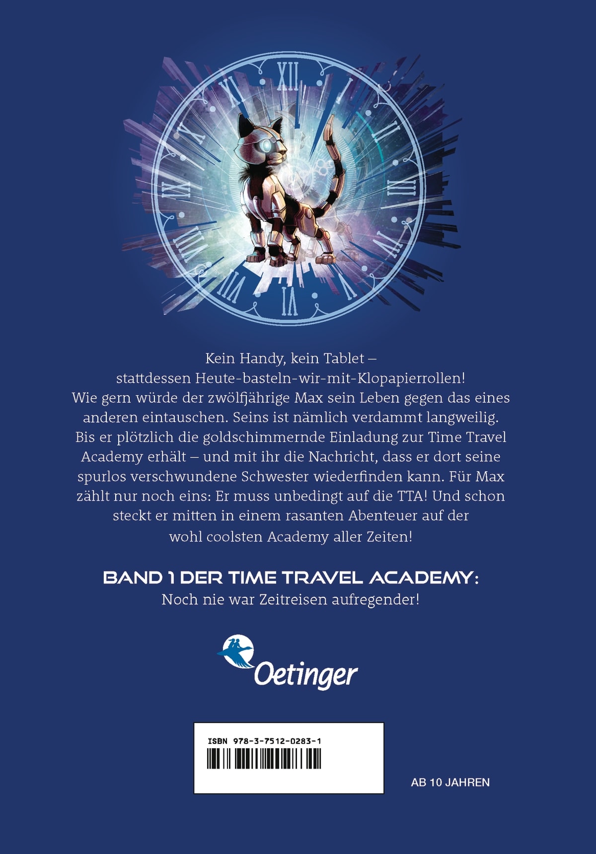 time travel academy oetinger