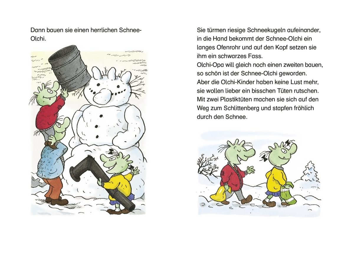 Die Olchis feiern Weihnachten Verlagsgruppe Oetinger