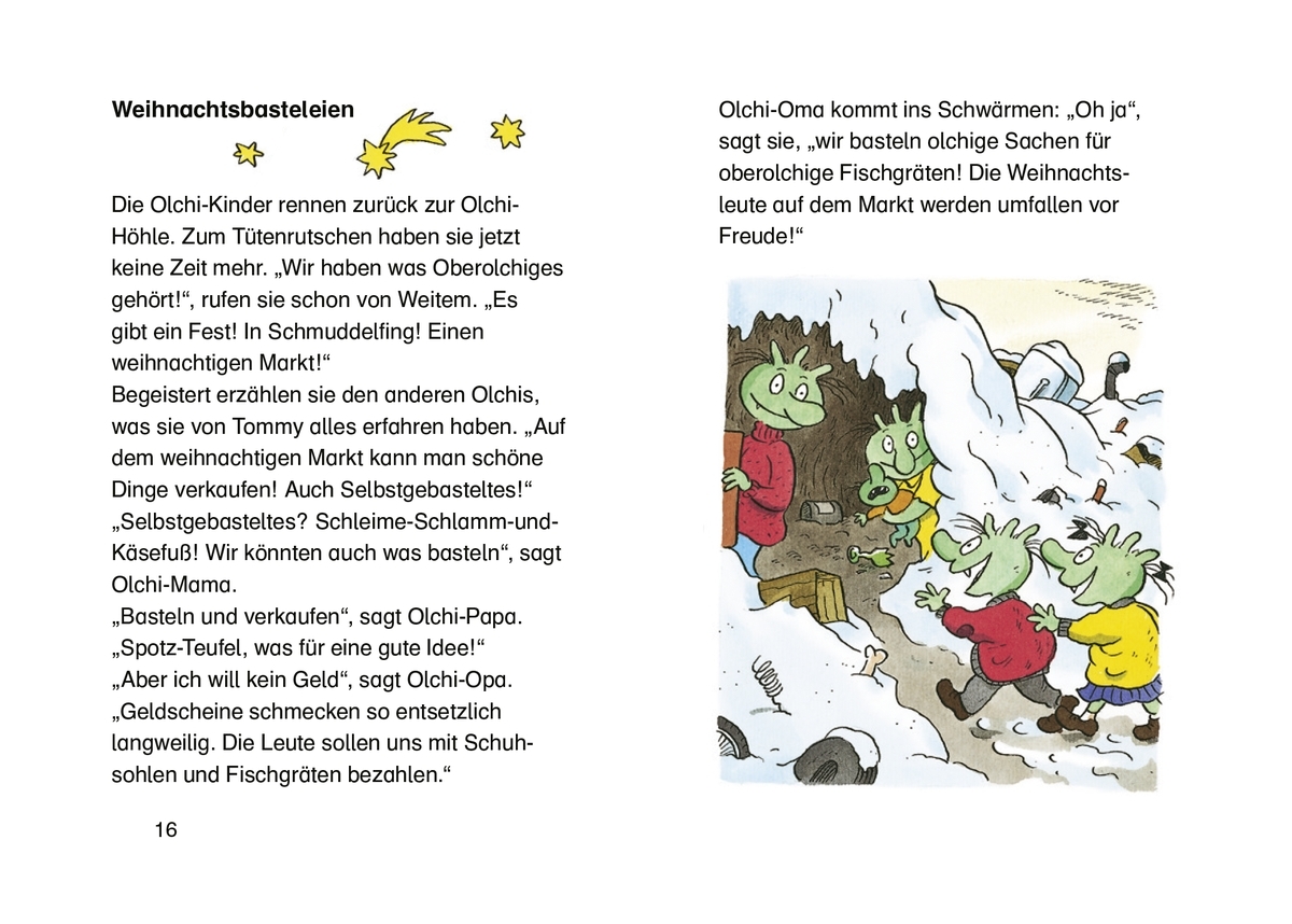 Die Olchis feiern Weihnachten Verlagsgruppe Oetinger