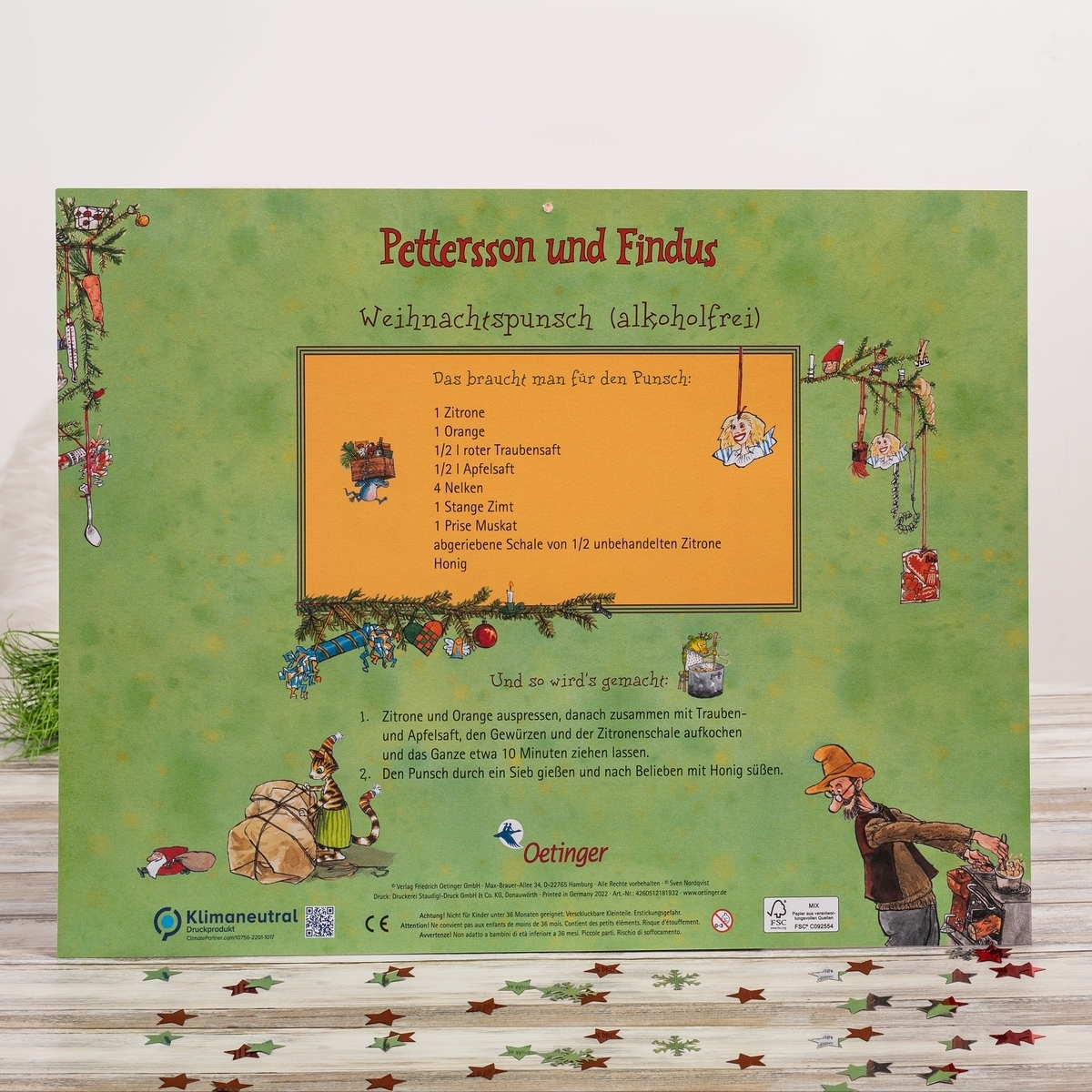 Die Adventsbande. Ein Adventskalender zum Vorlesen und