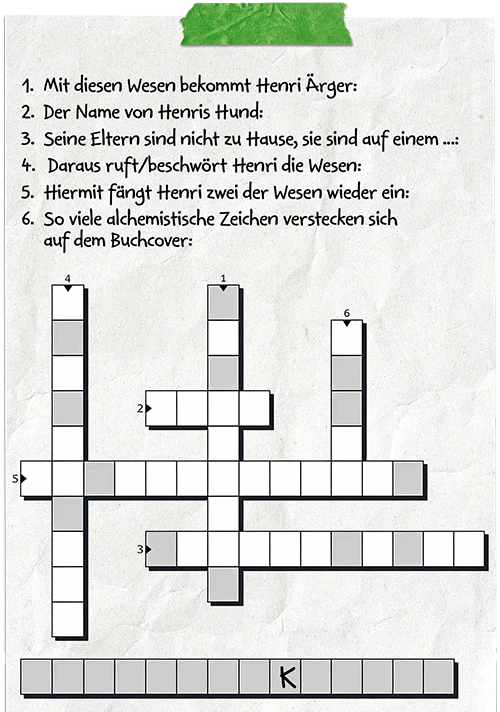 Das Kreuzworträtsel
