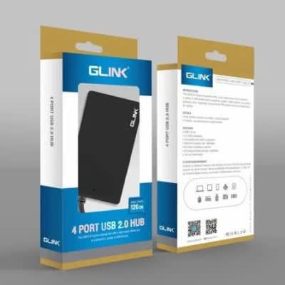 Glink GL-025 4 Port 2.0 USB Hub with 120 cm Cable