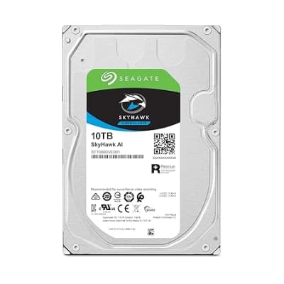 Seagate Skyhawk AI 10TB Video Internal Hard Drive HDD – 3.5 Inch SATA